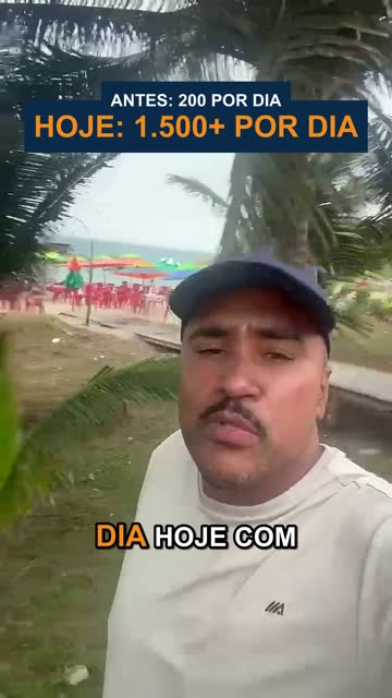 Depoimento em vídeo: Day Use de 200 para 1.500 pessoas por dia